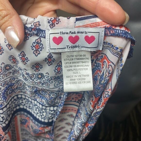 THREE PINK HEARTS  - Picture 5 of 5